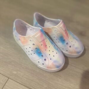 DSG Toddler Girl Rainbow Ombre waterproof sneakers